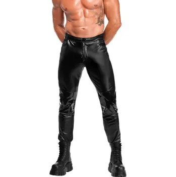 Pánské erotické prádlo Noir Handmade H087 Rogue Pants Black Velikost XL