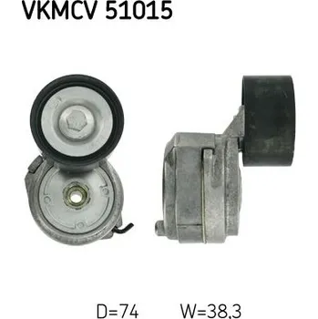 Napínák, žebrovaný klínový řemen SKF VKMCV 51015