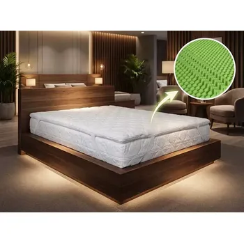 Matrace Interier-Stejskal | Přistýlka TOPPER VISCO AV - Rozměr matrace 180x200, Potah matrace MPO Aloe Vera