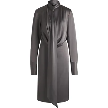 Dámské šaty Šaty Boss Open Grey 7966586 14 (XL)