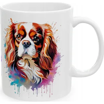 Keramický hrnek 330 ml pes, Cavalier