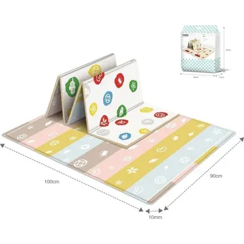 Hračka pro kojence Skládací dětská hrací podložka | koberec - 100–90 cm