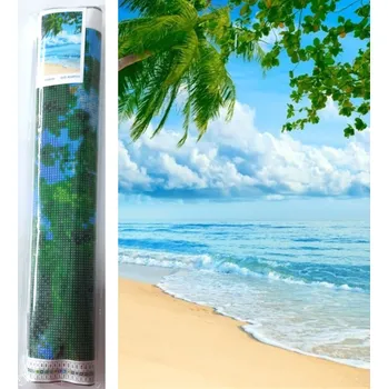 Puzzle Norimpex Diamantové malování Pláž 80x40cm