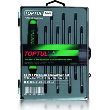 Šroubovák Sada 7 přesných šroubováků TOPTUL GAAW0804