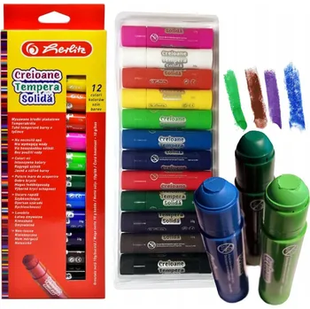 Pastelka Herlitz Pastelky na vodní bázi 12 ks