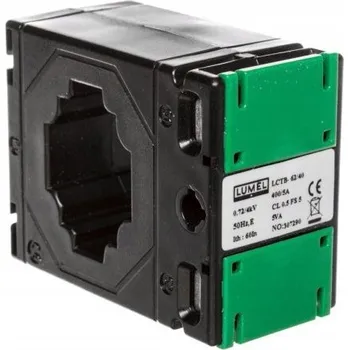 Elektronická součástka Proudový transformátor na lištu 62/40 (40) 400A/5A