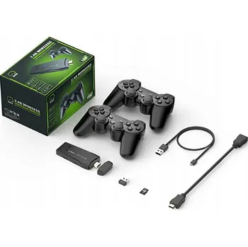 Herní konzole Retro herní konzole Better Media s 20 000 hrami, 2 ovladače, 64GB karta