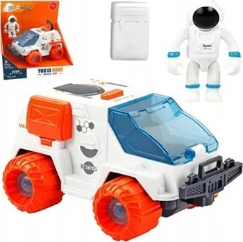 autíčko Kosmické vozidlo auto rover s astronautem a batohem pro děti chlapce 3+