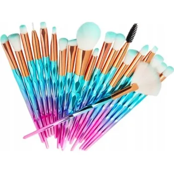 Kosmetický štětec Sada štětců na make-up Pan a Paní Gadget, syntetické štětiny