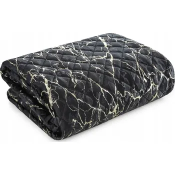 Přehoz na lůžko Přehoz na postel BLINK 4 170 x 210 cm ČERNÝ