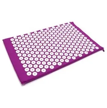 Akupresurní podložka Akupresurní masážní podložka s polštářem | jóga pomůcka - Fialová podložka