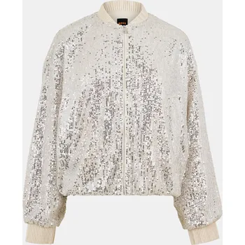 Dámská mikina Mikina Boss Open Beige 280 123142 14 (XL)