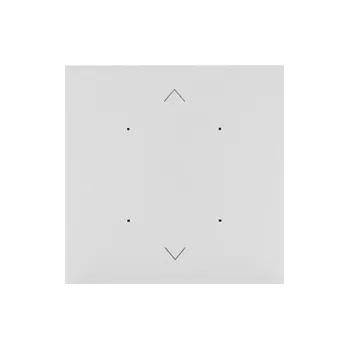 vypínač Kryt pro elektronické vypínače a ovladače, 1 násobný, s piktogramy pro ovládání, Simon 55 TKE11/114, šedá světlá