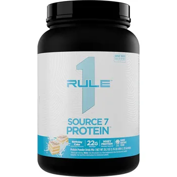 Protein Rule1 Source 7 Protein 820 g Příchuť: Birthday cake