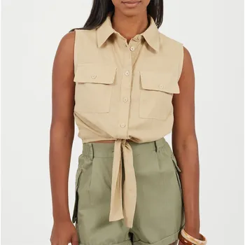 Dámská košile Košile Brave Soul Sand 232766 10 (S)