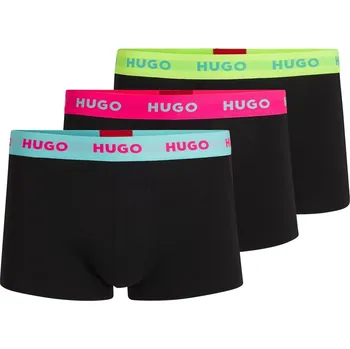 Pánské spodní prádlo Boxerky Hugo Black 3730389 Small