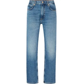 Pánské oblečení Džíny Hugo Navy 416 753076 32W R