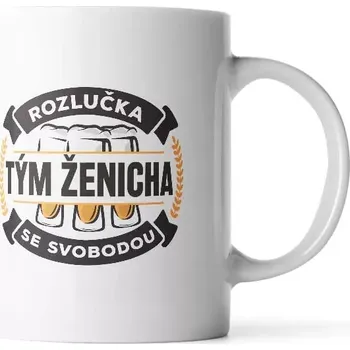 Sablio Hrnek Rozlučka se svobodou tým ženicha - 200 ml - espresso