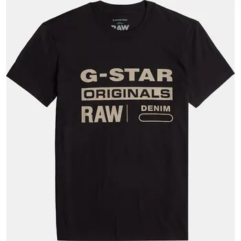 Pánské tričko Tričko G Star Dk Black 9205482 Small