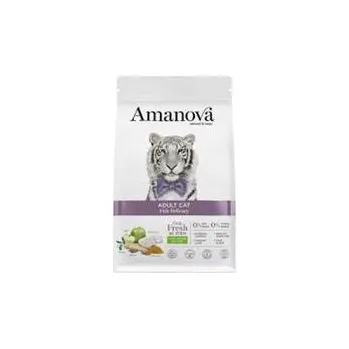 Krmivo pro kočku Amanova Cat Adult White Fish & Quinoa LG 1,5 kg