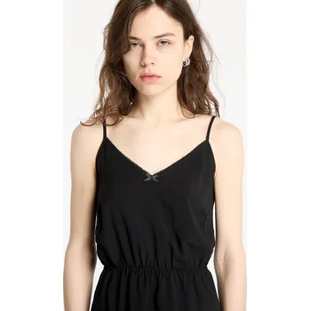 Dámská móda Šaty Tommy Jeans Essential Strap Dress Black M