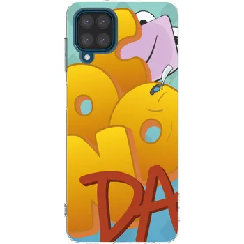 Pouzdro na mobilní telefon Picasee silikonový průhledný obal pro Samsung Galaxy A12 A125F - Obří COONDA