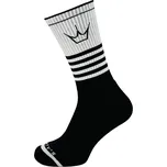 PEATY'S PONOŽKY SHREDSOCKS BAND WHITE / BLACK (PPW-SCK-BND-WT/BK-10)