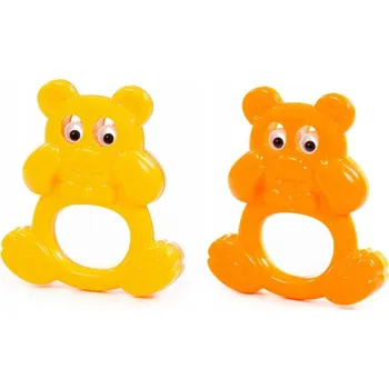 Hračka pro kojence Chrastítko - MEDVÍDEK - 0+