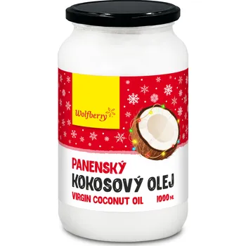 Rostlinný olej Wolfberry Panenský kokosový olej 1000 ml