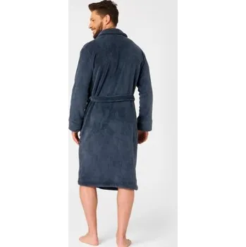 Pánský župan Pánský župan Key 255 B25 Tmavě modrá M/L