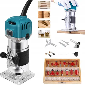 Frézka HORNÍ FRÉZKA NA DŘEVO 800W PRO TRUHLÁŘSKÉ PRÁCE