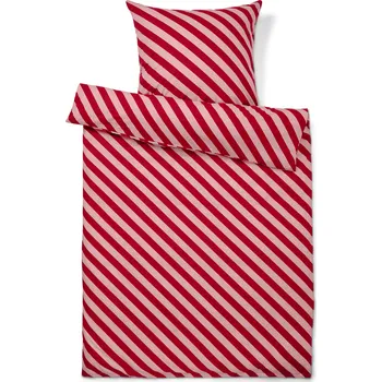 Povlečení 720422 - Tchibo - Perkálové povlečení - barva: červená
