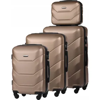 Diamond Sada tvrdých kufrů ABS A227-KPL4, 190 l