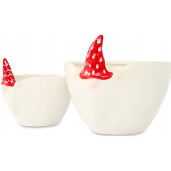 Salátové Misky Gnome Salátové misky Gnóm Perníky 11 14 cm Keramická dekorace