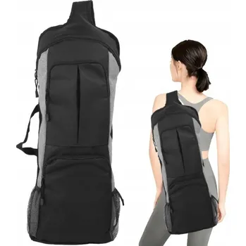 Sportovní taška Taška na cvičení / taška na jógu černá