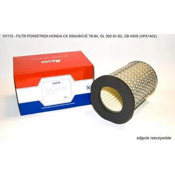 Filtr pro motocykl MIW VZDUCHOVÝ FILTR CX 500A B C E`78-84, GL 500`81-82, CB 450S HFA1402