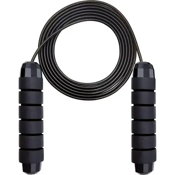 Švihadlo Rychlé fitness švihadlo na hubnutí | sportovní vybavení - Černý