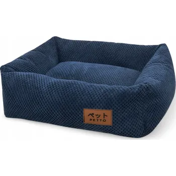 Pelíšek pro psa PETTO Pelíšek Osaka pro psy granátové S 75/60 cm