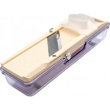 Kráječ zeleniny Kráječ zeleniny japonská mandolína 8490JAPP Benriner Standart se zásobníkem, 64mm Sleva 300Kč