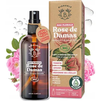 Růžová voda BIONOBLE ROSE DE DAMAS 100% přírodní organická 100ML SPRAY