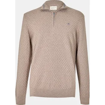 Pánský svetr Svetr Gant Sand Melange 5161093 M