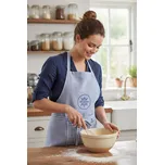 Zástěra kuchyňská, Kruh a káro 2203, modrá