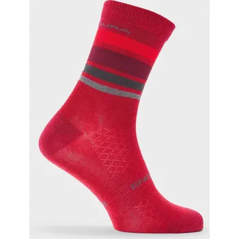 Pánské ponožky Ponožky Endura Red 851280 S-M