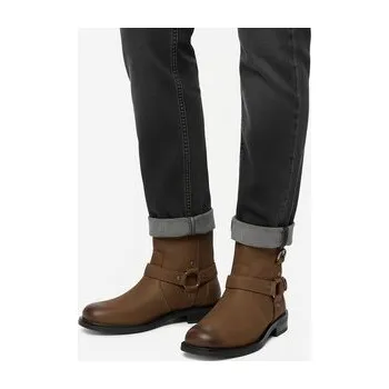 Dámské kozačky Polokozačky G-Star Raw CEO-WI45-CHRISTIAN-01 Hnědá 39