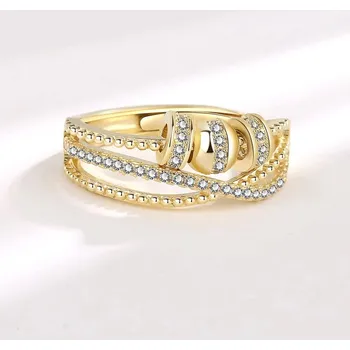 Šperk Fidget prsten pro uklidnění rukou | fidget prsten, korálkový prsten | antistresový šperk - ring-456