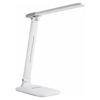 Lampička Stolní nastavitelná LED lampa bílá, 600 mAh