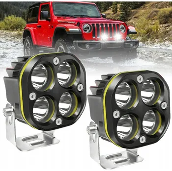 Přídavný světlomet LED 40W HALOGENOVÝ SVĚTLOMET REFLEKTOR PRACOVNÍ SVĚTLO 12V 24V