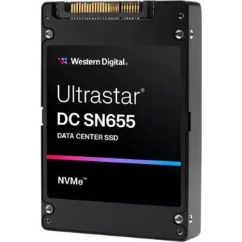 Interní pevný disk SSD disk Western Digital Ultrastar DC SN655 7,68TB PCIe