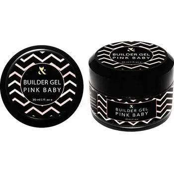 Lak na nehty FOX stavební gel 50 ml pink baby (růžový)