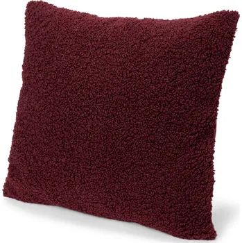 Dekorativní polštářek 716249 - Tchibo - Plyšový povlak na dekorační polštářek - barva: červená